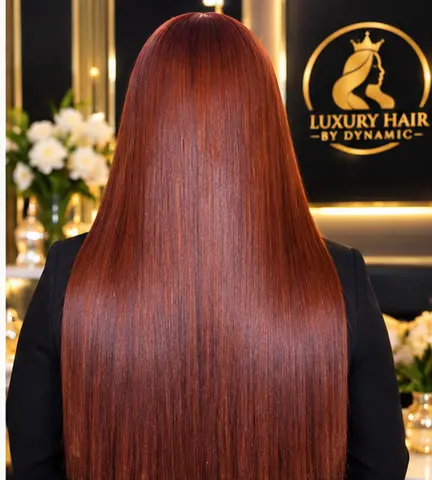 Bone straight sdd. 24inch. 300g. 13×4 hd — Back view