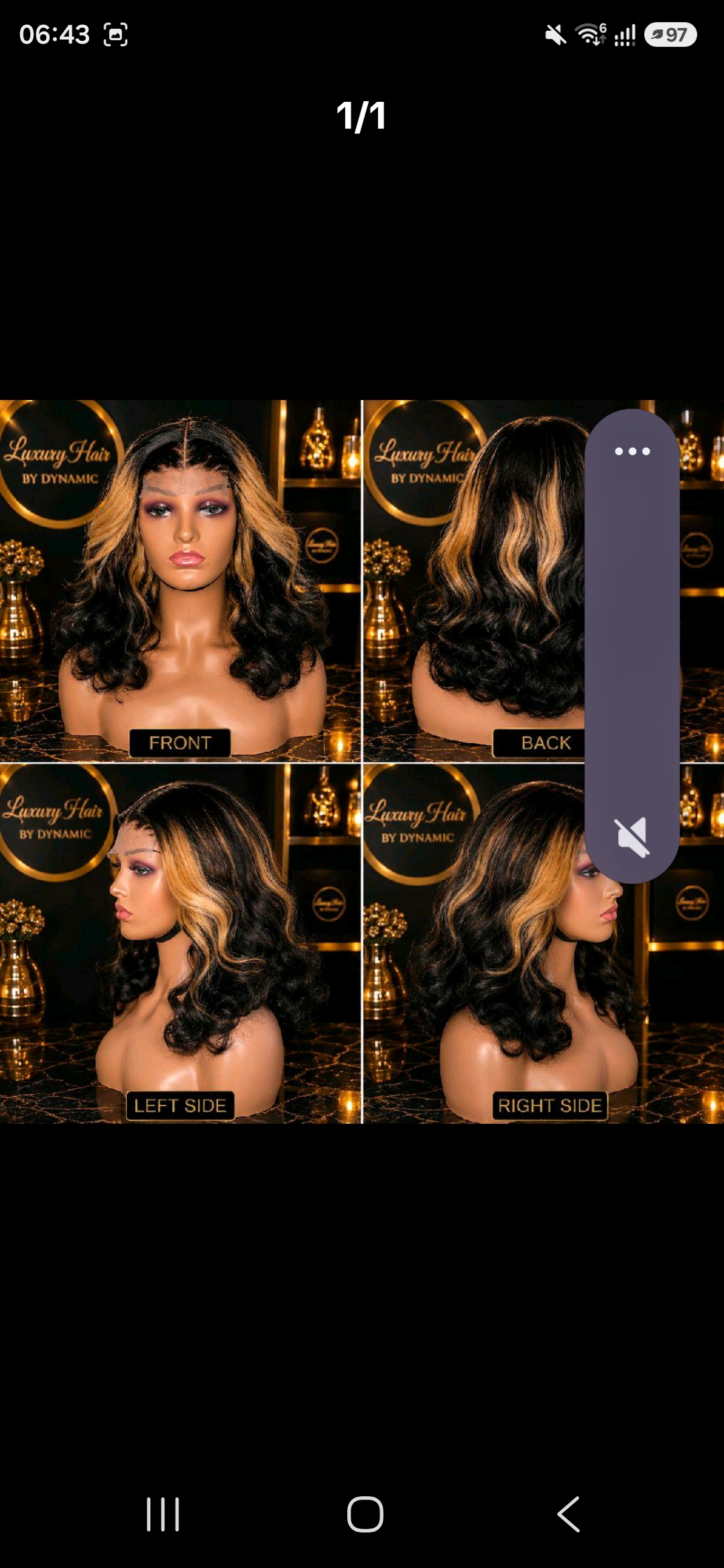 combo sales,  bounce/ kinky — Front view